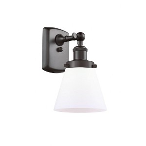 Cone - 1 Light Wall Sconce In Industrial Style-11 Inches Tall and 6 Inches Wide - 1 of 1