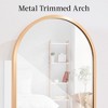 Best Choice Products Door/Wall Mounted Arch Mirror Jewelry Armoire, w/ Metal Frame, Lockable Door - 3 of 4