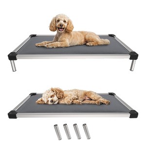 FXW TitanNest Chew-Proof Elevated Dog Bed, Raised Cot for Indoor/Outdoor/Camping Use, Durable & Washable Padded Pet Bed - 1 of 4