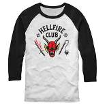 Men's Stranger Things Hellfire Club Costume Baseball Tee
