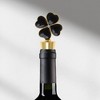 Unique Bargains Bottle Stoppers Four-Leaf Grass Zinc Alloy Aluminum Alloy TPR 3.94"x1.42"x0.79" 1 Pc - 2 of 3