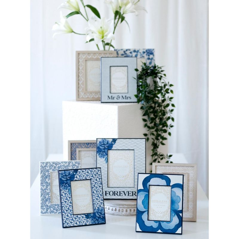 Shiraleah Off-White Eden Woven 4x6 Picture Frame, 4 of 5