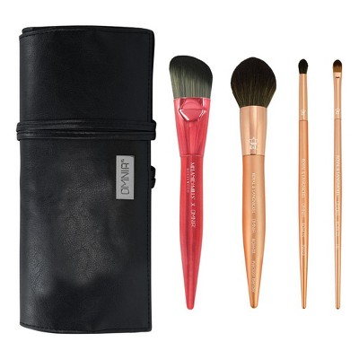 OMNIA® Brush Artist Favorites, Melanie Mills, 5pc Makeup Brush Set with Wrap