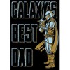 Men's Star Wars The Mandalorian Father's Day Mando Galaxy's Best Dad T-Shirt - 2 of 4