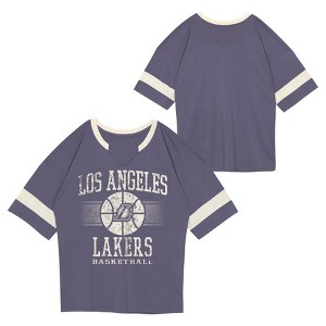 NBA Los Angeles Lakers Kids' Short Sleeve Fashion T-Shirt - 1 of 3
