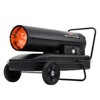 Kerosene Fan Forced Heater, 70000 BTU Forced Air Kerosene Diesel Heater w/Thermostat, Handle, 5 gal Tank,Workshops, Jobsite - 2 of 4