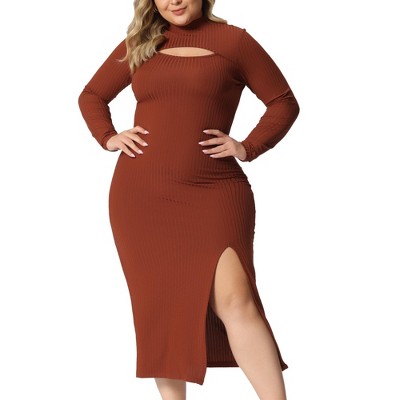 Agnes Orinda Women's Plus Size Spaghetti Swing Party Bodycon Mini Dress :  Target