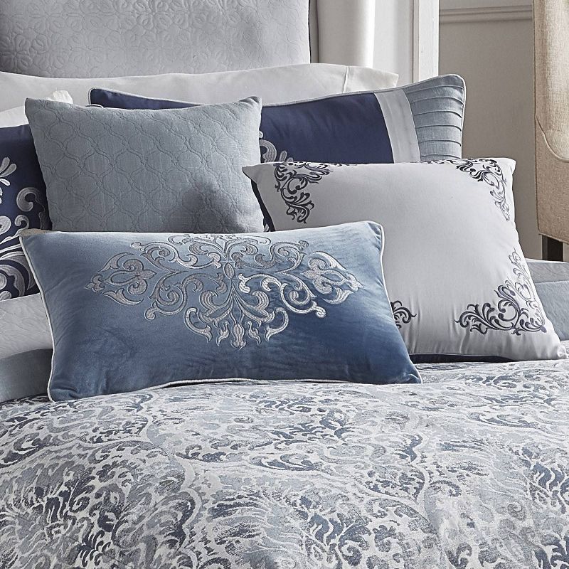 Riverbrook Home Clanton Comforter & Sham Set Blue, 3 of 12
