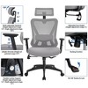 Yaheetech High Back Mesh Office Desk Chair with Multi-adjustable Headrest - 4 of 4