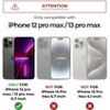 Dexnor for iPhone 13 Pro Max/12 Pro Max Case with Slide Camera Cover & Adjustable Kickstand & Built-in Screen Protector, Rugged Cases - 2 of 3