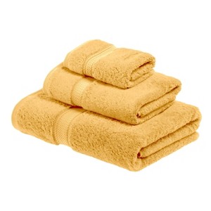 Luxury Cotton Heavyweight Ultra-Plush 3 Piece Towel Set by Blue Nile Mills - 1 of 4