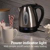 Hamilton Beach 1.7L StainSteel Kettle 40880: 1500W Electric Tea Kettle, Silver, Plastic Handle & Lid, 1 Year Warranty - 4 of 4