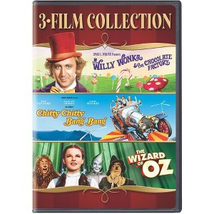 Willy Wonka & the Chocolate Factory / Chitty Chitty Bang Bang / The Wizard of Oz (DVD) - 1 of 1