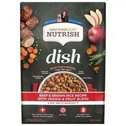 Rachael Ray Nutrish Dish Beef & Brown Rice Recipe Super Premium Dry Dog Food - 11.5lbs