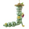 De Carlini Italian Ornaments 5.0 Inch Caterpillar Mom Carrying Purse Spring Tree Ornament , Ornament Italian Bug (1PC) - 3 of 3