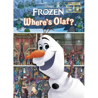 Disney Frozen: Where's Olaf? - (Hardcover)