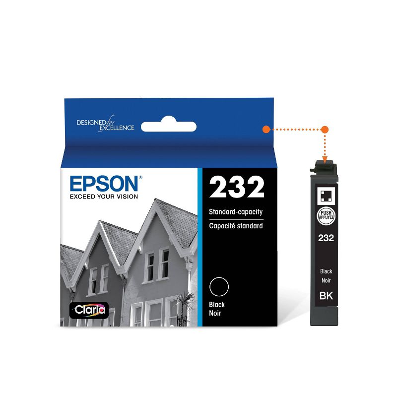 Epson 232 Single Ink Cartridge - Black (T232120-CP), 3 of 7