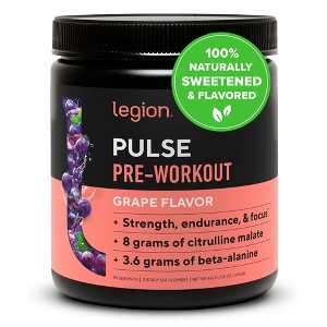 Legion Pulse Natural Pre-Workout Supplement - 20 Servings - 1 of 4