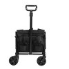 Lightweight Portable Folding Steel Wagon Carts With Wheels,Outdoor Utility Wagon For Camping Shopping Sports Fishing -The Pop Home - 2 of 4