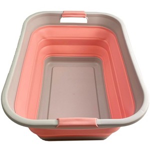 SAMMART 41L (10.8 gallon) Collapsible Plastic Laundry Basket - 1 of 4