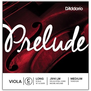 D'Addario Prelude Series Viola C String 16+ Long Scale - 1 of 2