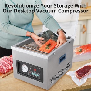Vacuum Sealer, Professional Chamber Sealer - Automatic 10.2'' Width Stainless Steel Food Packaging Machine for Home & Commercial - 1 of 4