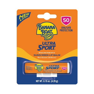 banana boat sunscreen