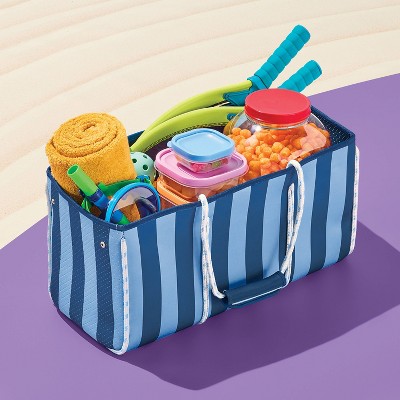 Сумки Sun Squad XL Beach Bag Blue Stripe — фото 2