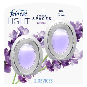 Febreze Light Small Spaces Air Freshener - Lavender - 2pk