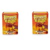 Dragon Shield 2 Packs Dragon Shield Matte Orange Standard Size 100 ct Card Sleeves Value Bundle! - 2 of 4