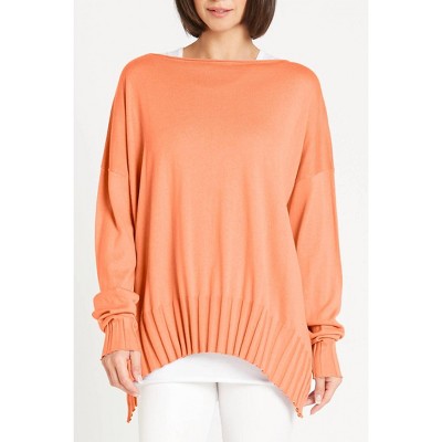 Women's Ribbed Boatneck Top - PLANET by Lauren G.