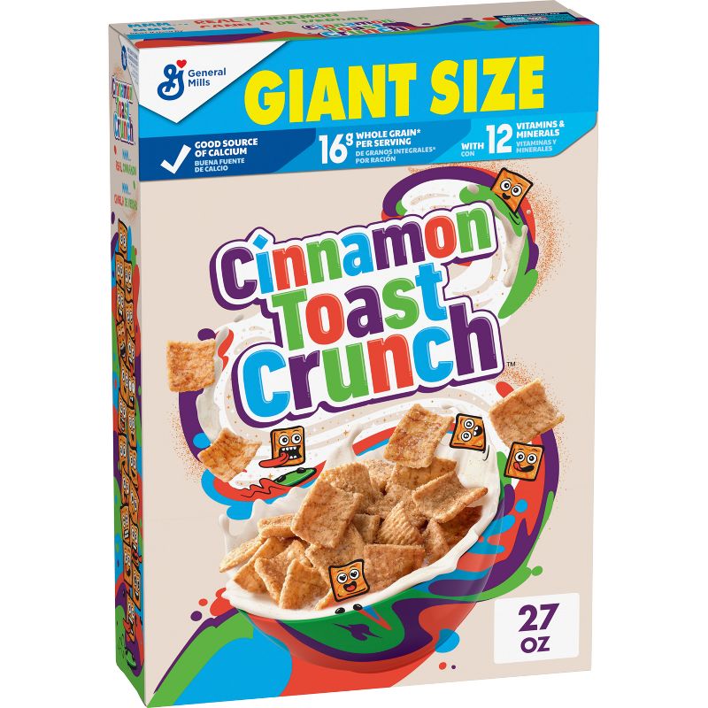 Cinnamon Toast Crunch Breakfast Cereal , 1 of 14