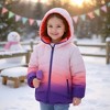 Rokka&Rolla Girls' Reversible Jacket Fleece Lined Puffer Coat - 4 of 4