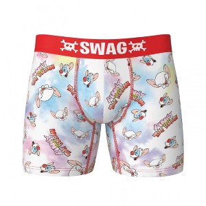 Mens Pinky and the Brain Tie Dye SWAG Boxer Briefs - 1 of 4