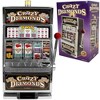 Trademark Poker Crazy Diamonds Casino Slot Machine Authentic Replica Bank - 3 of 4