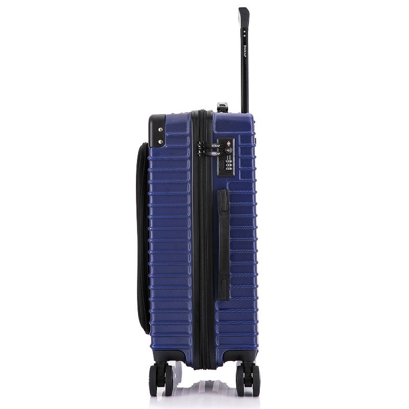 DUKAP Tour Lightweight Hardside Carry On Suitcase with Integrated USB Port , 5 of 11