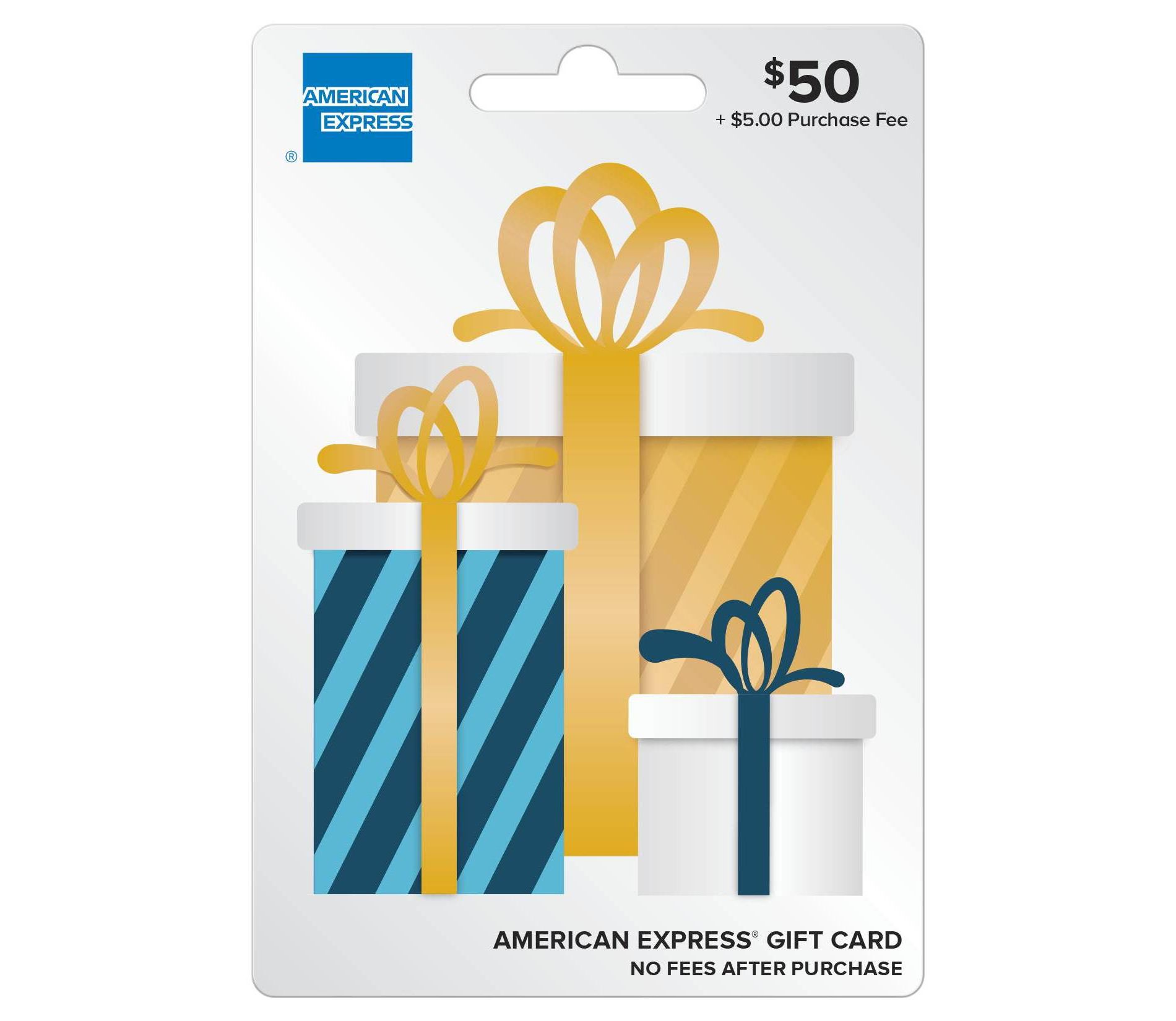 American Express Gift Card - $50 + $5 Fee