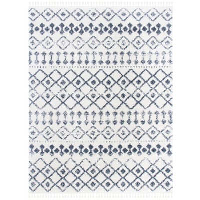 Berber Fringe Shag BFG516 Power Loomed Rug - Safavieh