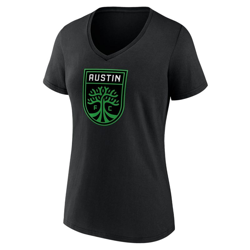MLS Austin FC Women&#39;s V-Neck Top Ranking T-Shirt, 2 of 4