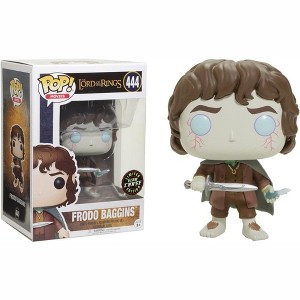 Funko POP! Movies Lord of the Rings Frodo Baggins  Glow Chase #444 #13551 - 1 of 3