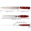 BergHOFF Pakka Wood 15Pc Steak & Carving Set - 3 of 4
