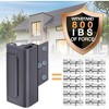 DOMETOUR Door Reinforcement Lock Childproof Latch for Front Door – Kids Safety, High Flip Security for Home, Apartment, Bedroom - 3 of 4