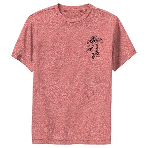 Boy's Winnie the Pooh Tigger Pocket Sketch Performance Tee - 1 of 4