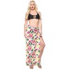 HAPPY BAY Women's Beachwear Summer Pareo Swim Cover Up Casual High Waist Tie Sarong Coverups Beach Wraps One Size Multi_Y763 - 2 of 4
