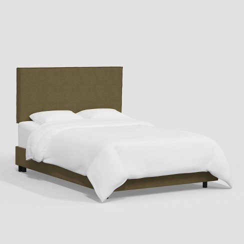 Fanie Slipcover Bed in Linen - Threshold™ - image 1 of 4