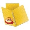 Smead Side Opening PressGuard Report Cover Prong Fastener Letter Yellow 81852 - 2 of 4