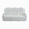 Home Imports Emporium Deluxe Theater-Style Motion Sofa with Adjustable Headrest - 2 of 4