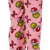 Seven Times Six Dr. Seuss The Grinch Pajamas Women's Bow and Santa Hat Lounge PJ Bottoms - 4 of 4