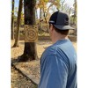 Morrell Targets Battle Axe Single Wood Throwing Target Board with Metal Chain for Outdoor and Camping Axes, Hatchets, 28 x 2.5 x 36.25 Inches, Black - 3 of 4