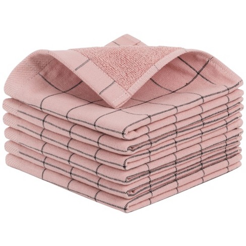 Piccocasa Non Woven Fabric Kitchen Disposable Cleaning Cloth Dish Cloth  Towel Washcloth 80pcs Pink White : Target